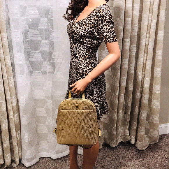 Michael Kors Gold Backpack - Picture 6 of 7